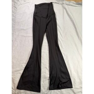 Tiger Friday CXL Hippie Bell Flare Black Leggings Pants Dance Athletic Gym